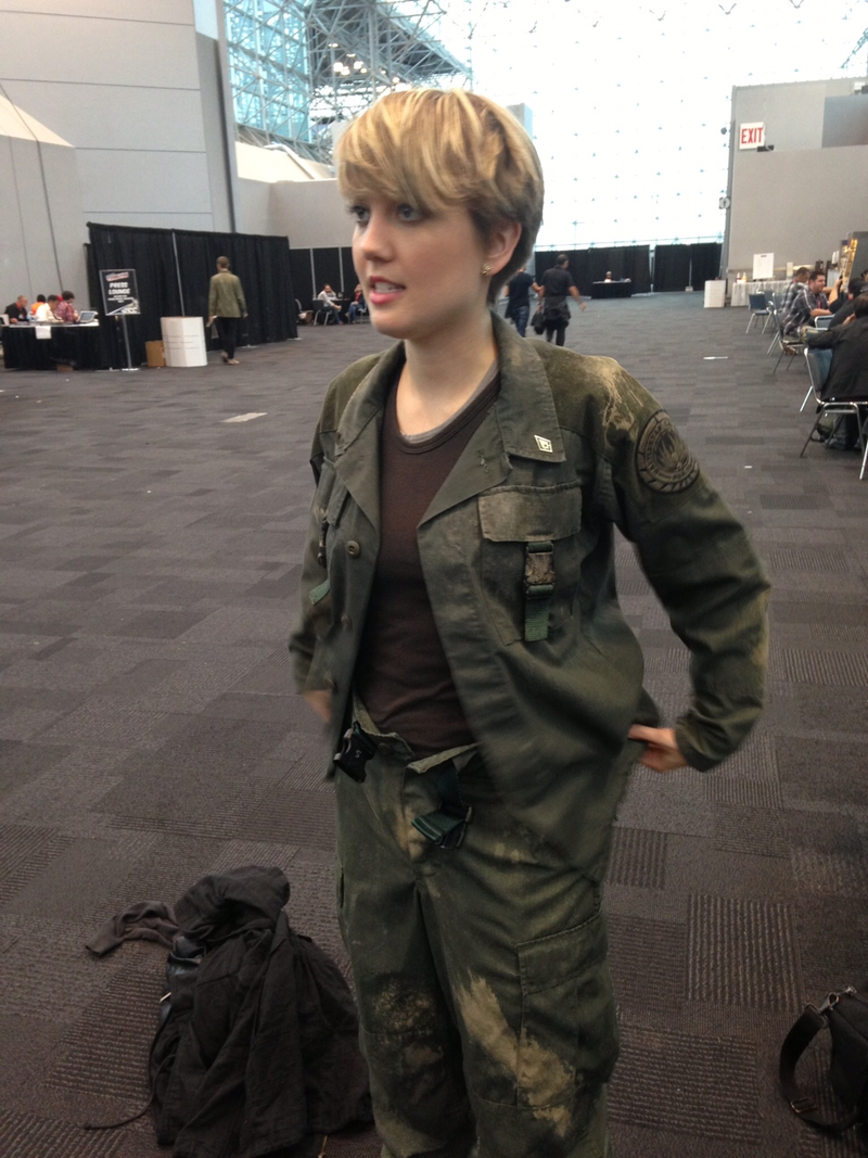 Illustration for article titled That's not Cosplay. That's the REAL Cally from Battlestar Galactica